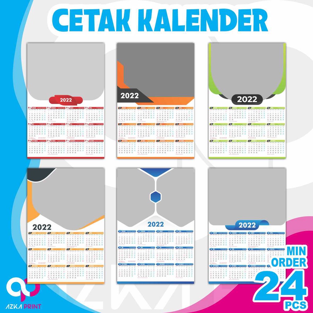 Cetak KALENDER TEMA FORMAL - Kalender Poster - Kalender Dinding ...