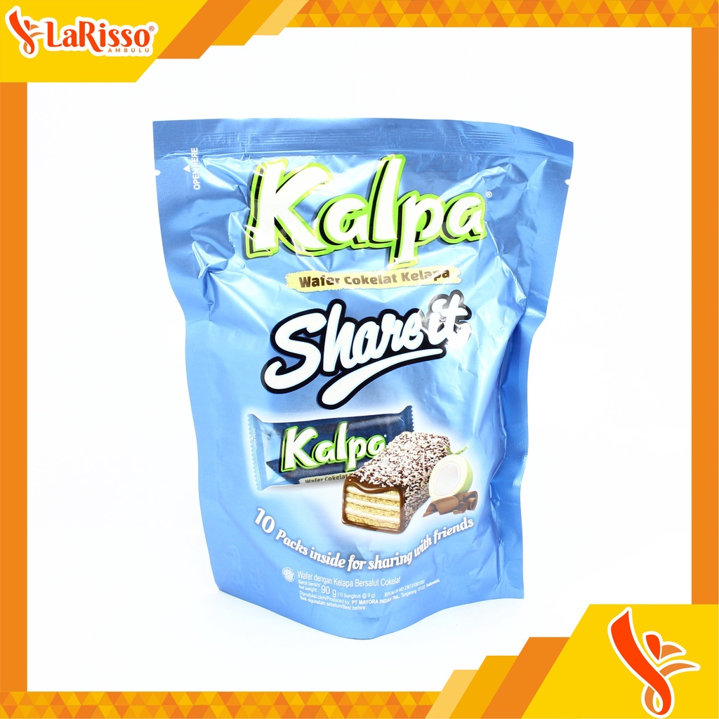 

KALPA SHARE IT 90GR X 10PCS WAFER COKELAT KELAPA