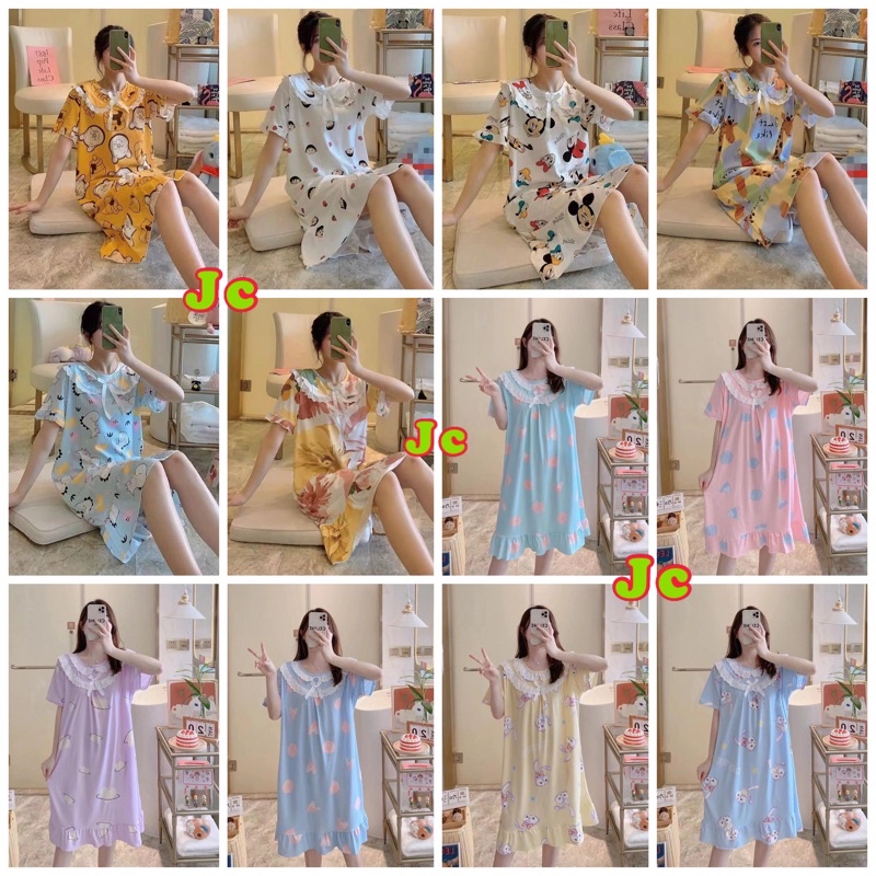 RESTOCK JC- Daster Dress Wanita import / Daster wanita import / Dress wanita kekinian