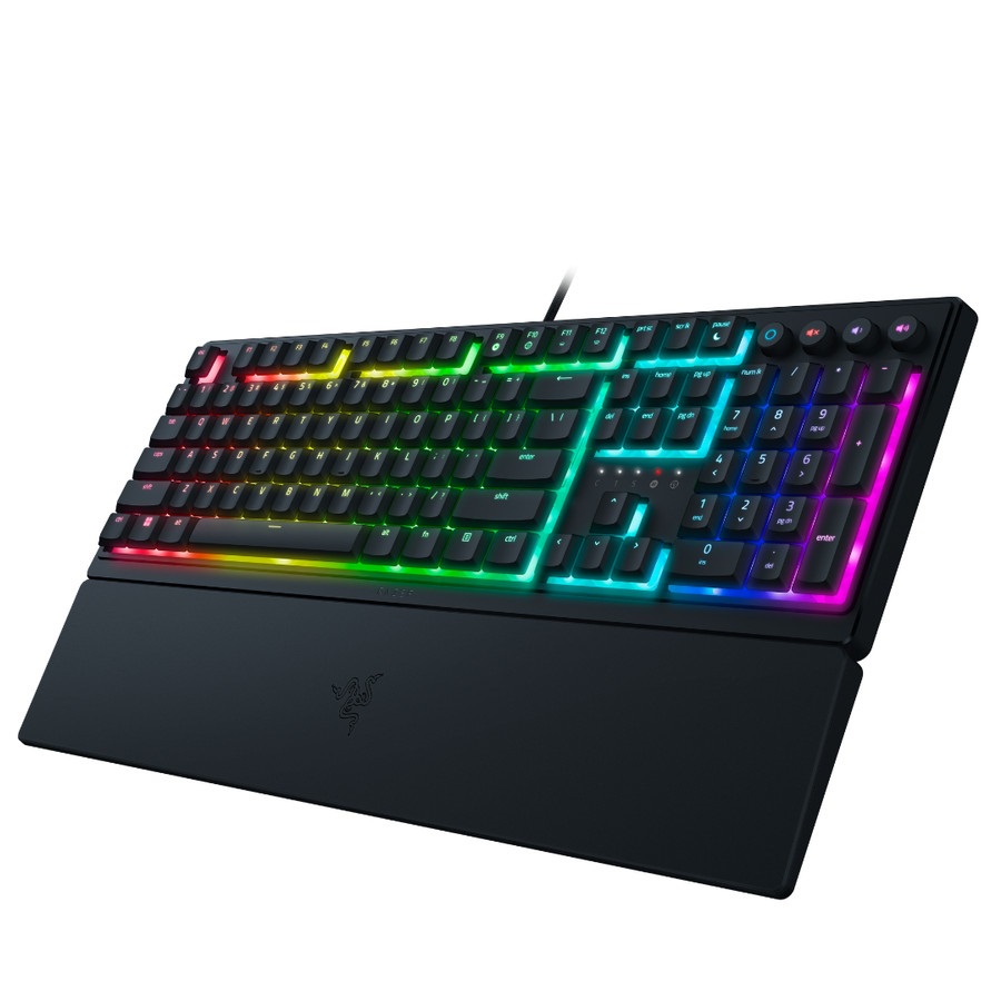 Razer Ornata V3 Low Profile Mecha-Membrane RGB Gaming Keyboard