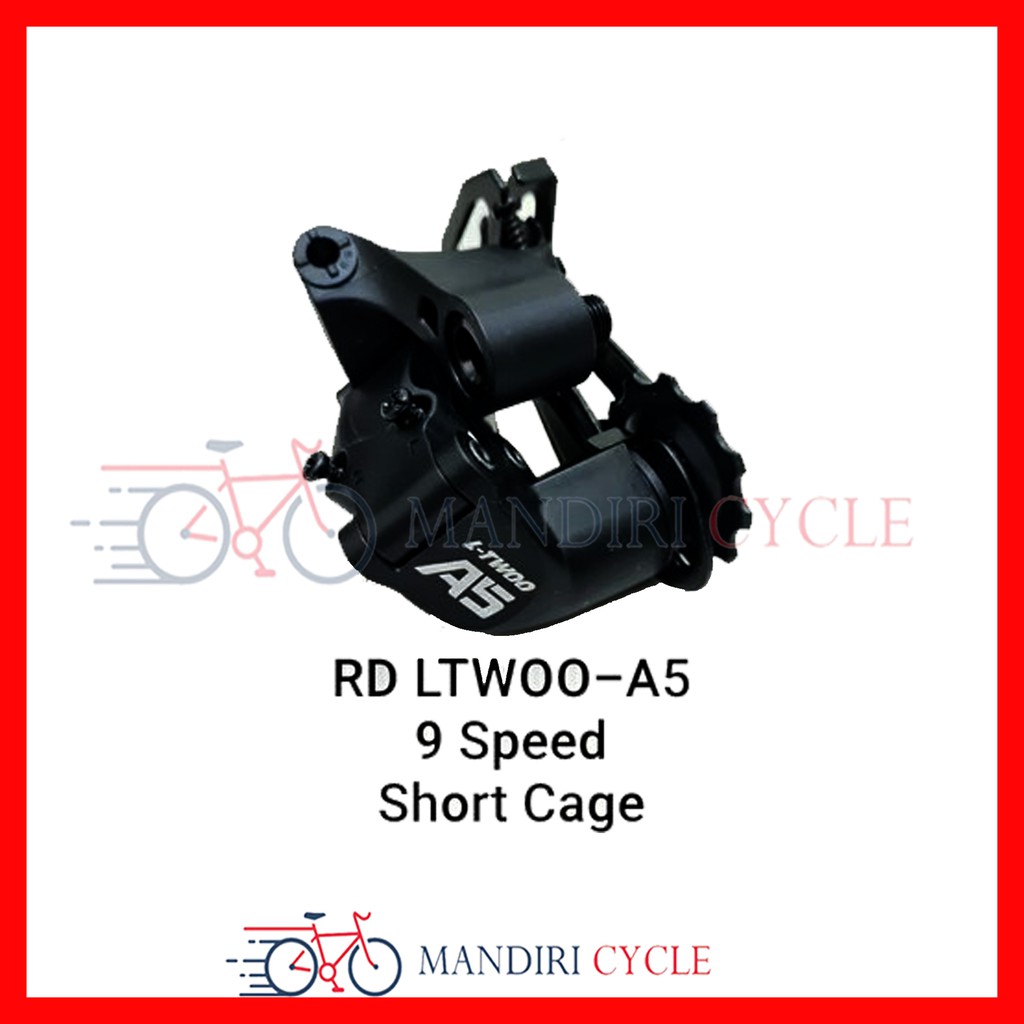 RD A5 LTWOO 9 Speed Short Cage RD Sepeda Lipat Seli MTB