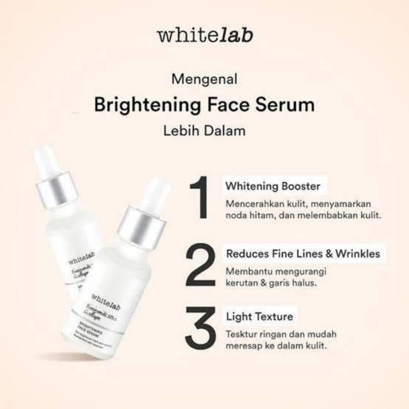 Whitelab Brightening Face Serum
