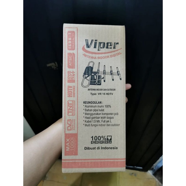 Antenna TV Indoor Digital Antena Dalam Ruangan Viper