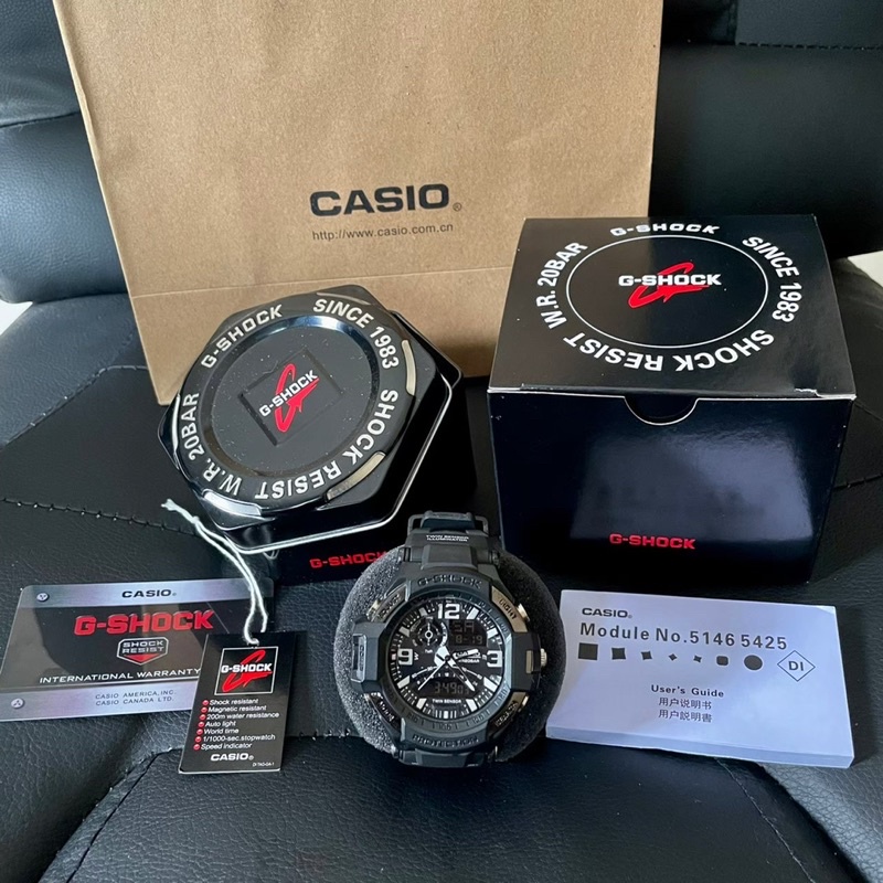 JAM TANGAN G SHOCK GA1000 FULLSET