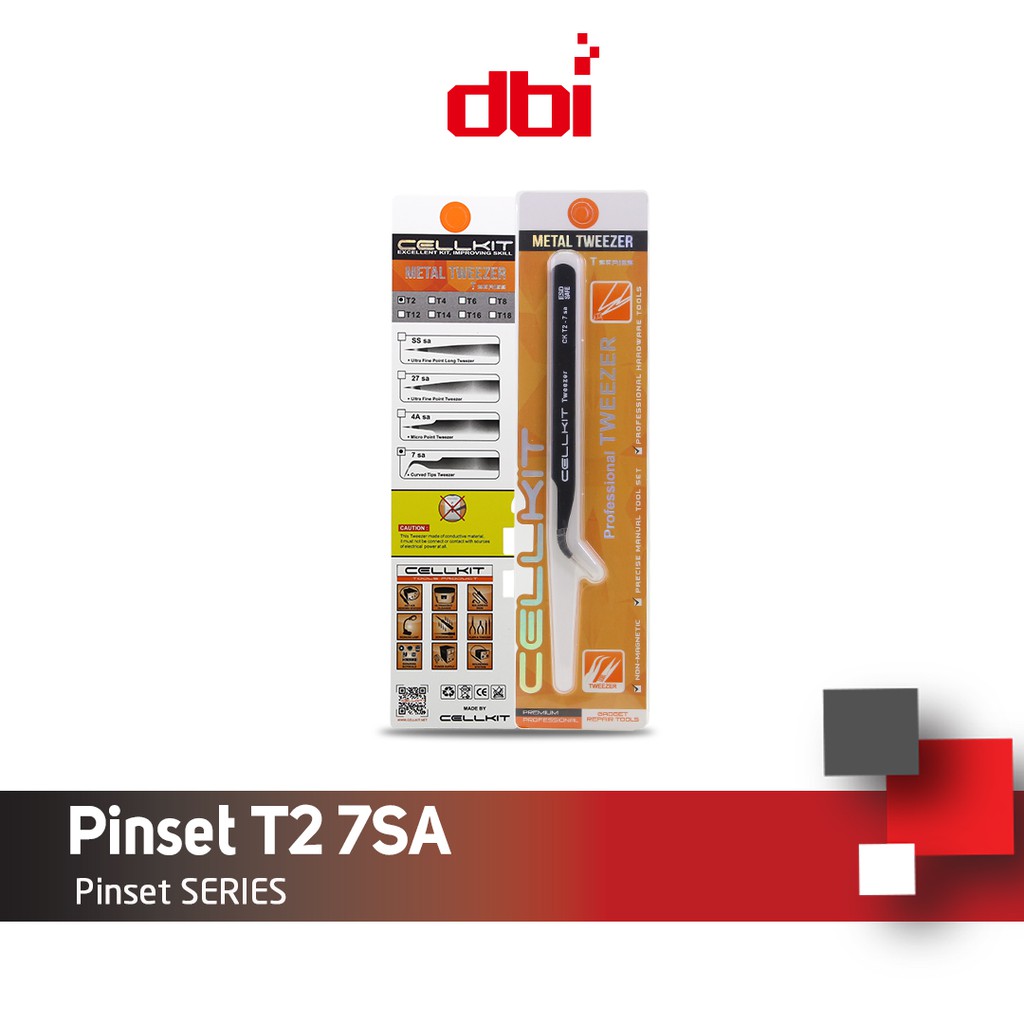 Pinset Bengkok CELLKIT T2 7SA