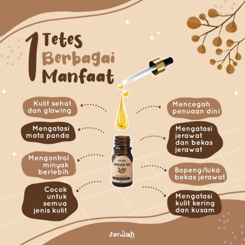 

Minyak Argan Farwah|serum|FaceOil