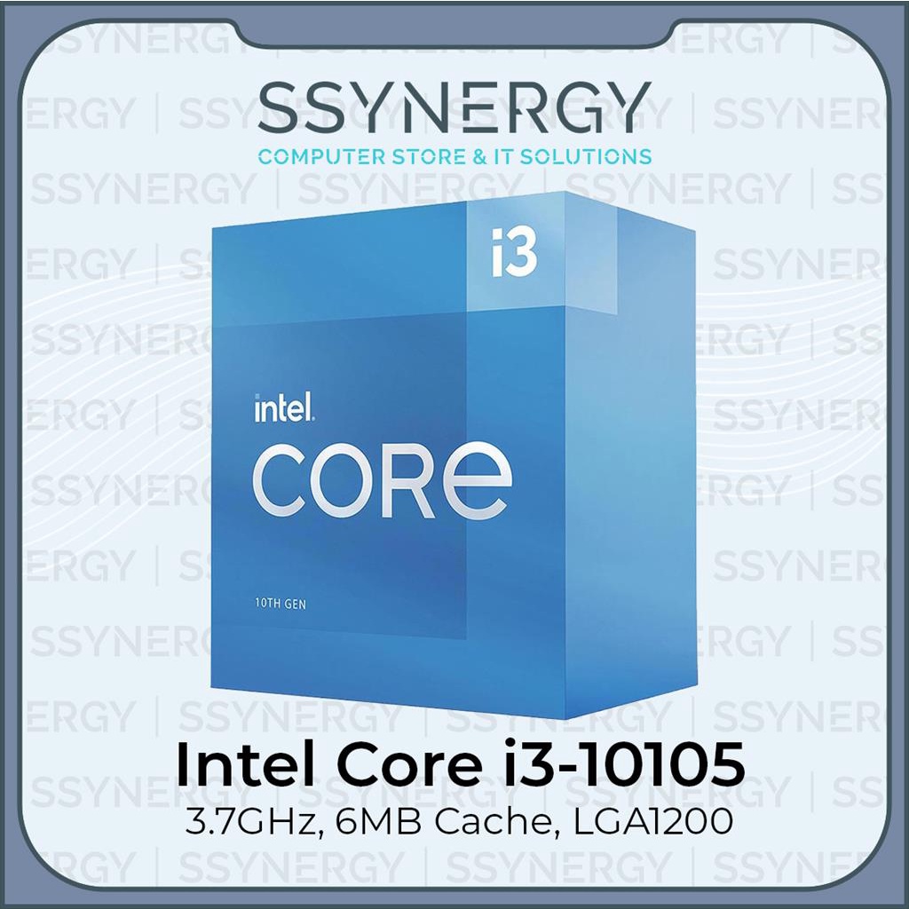 INTEL CORE I3 10105 Processor  Intel Gen 10 Comet Lake LGA 1200