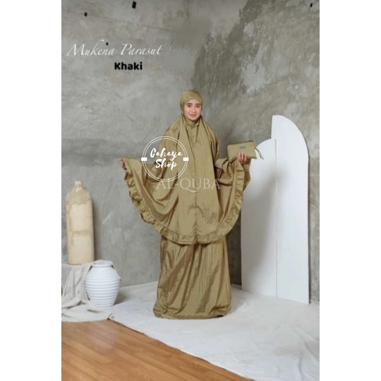 TERBARU MUKENA PARASUT JUMBO AL-QUBA REMPEL