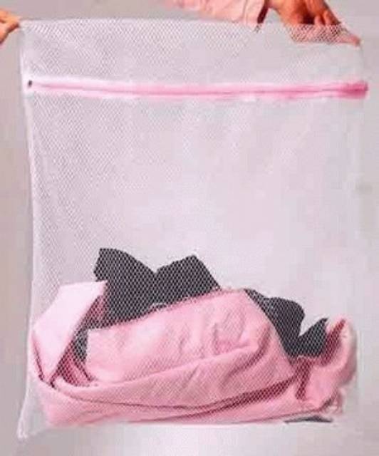 {50gr} Laundry bag jaring resleting 30 x 40 cm tas storage mesin cuci bra underwear safe awet