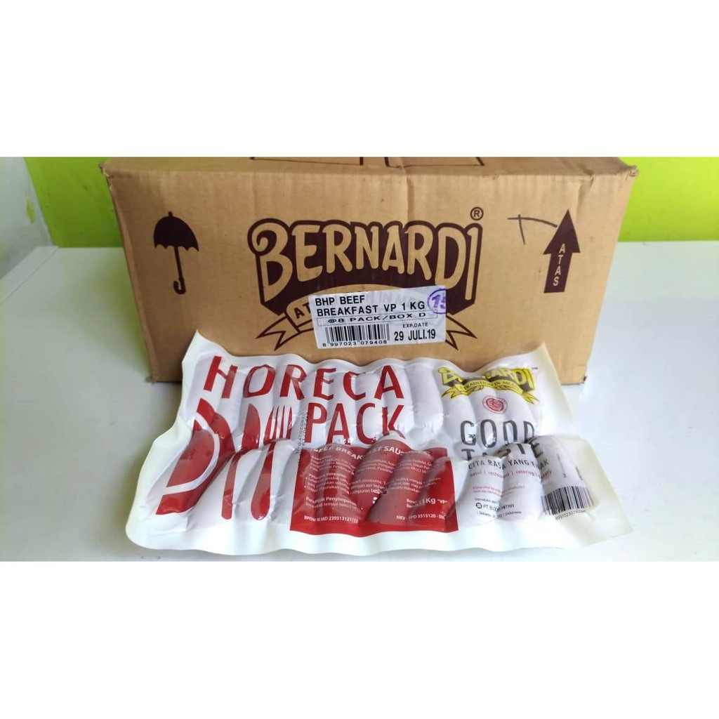 

SOSIS BERNARDI Beef 1 KG