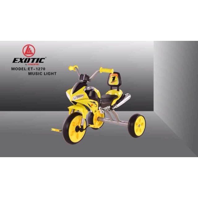 Exotic Sepeda Anak Roda Tiga Tricycle ET-1270 Ducati (Tersedia varian warna)