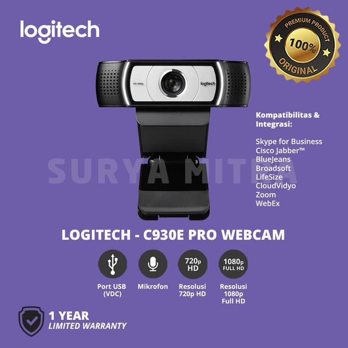 Webcam Logitech C930E / C 930 E