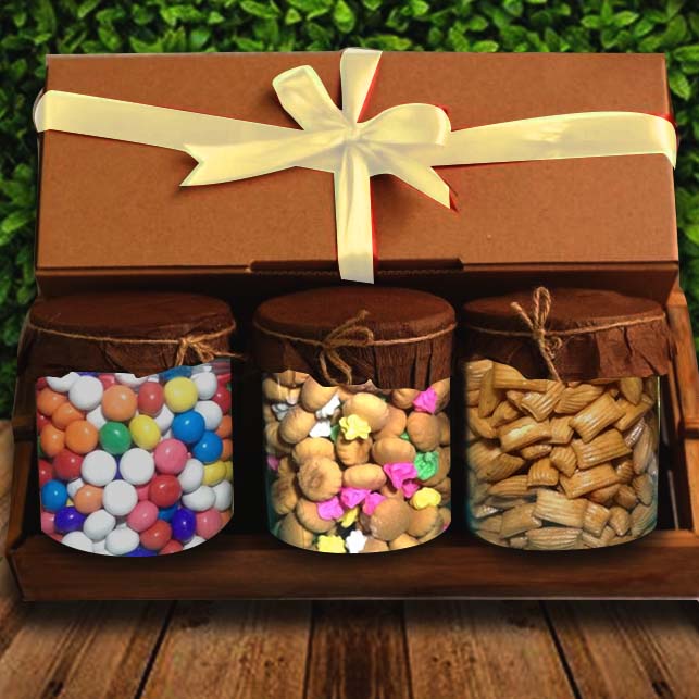 

Hampers Hantaran /Lebaran Idul Fitri/Ramadhan/3 JAR 500 ML + FREE KARTU + PITA