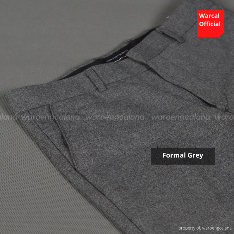 Celana Kerja Casual Formal Grey