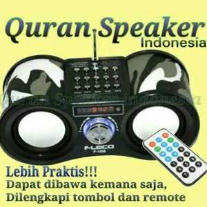 Speaker Digital Audio Murottal Murotal Al Quran Alquran dan Kajian Islam Fleco Portable Murah Bagus