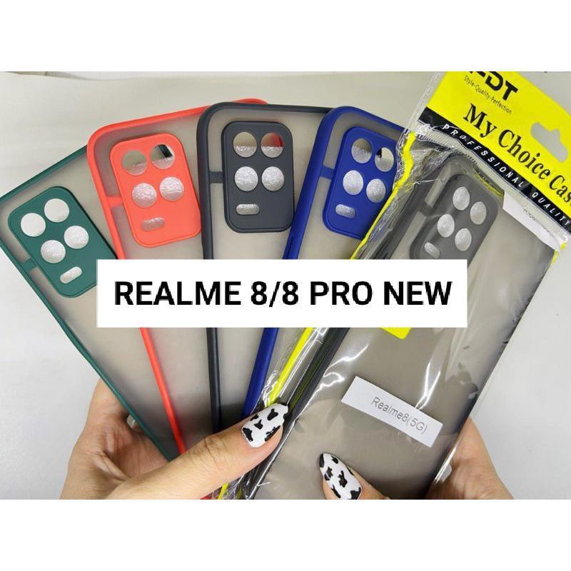 Slikon terbaru tipe Hp realme 8/realme8 pro/8i/7i/7/C17/7 pro/realme 6/realme 6 pro/realme 6i My Choise Case Dove Bumper Aero Fuze Macaroni