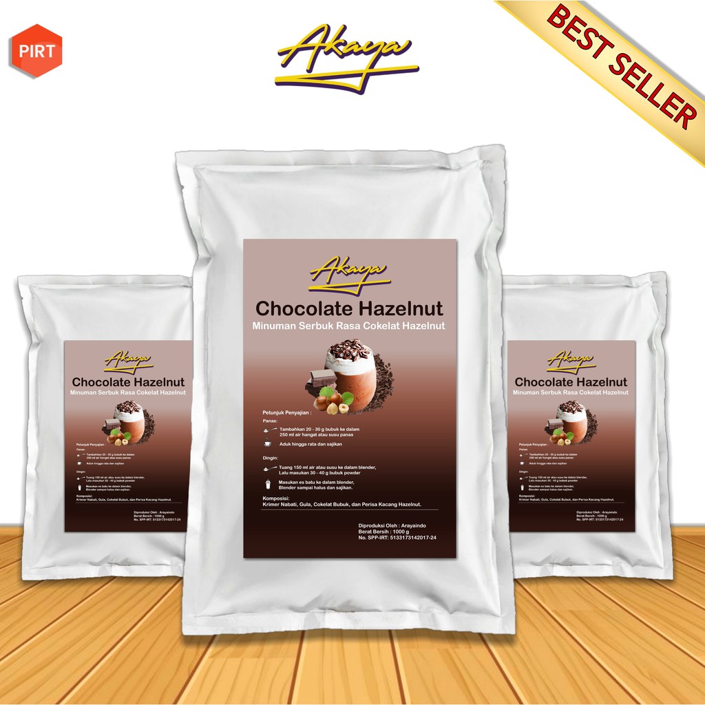 

CHOCO HAZELNUT POWDER PREMIUM 1kg - Bubble Drink - Milkshake