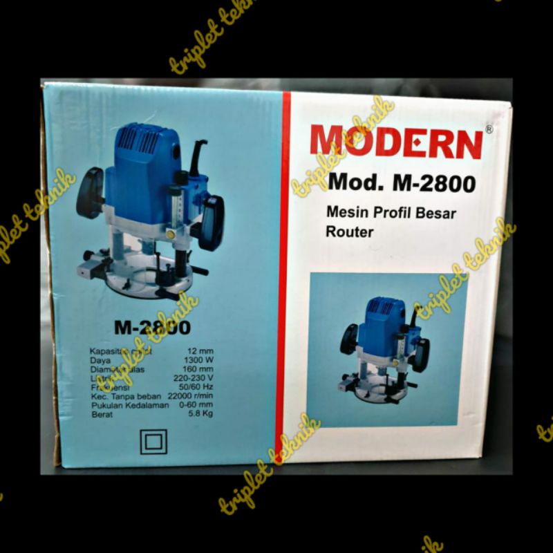mesin router modern 1/2" m 2800 / mesin router modern m2800 / mesin router modern