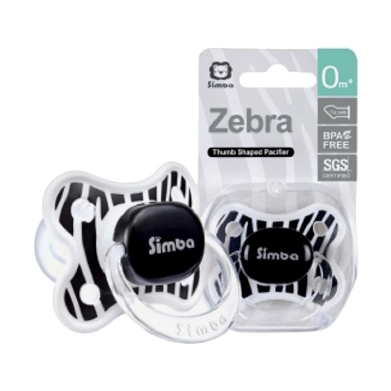 Simba Pacifer Zebra 0M+ 6M+ Empeng Bayi (P18010)  (P18011)