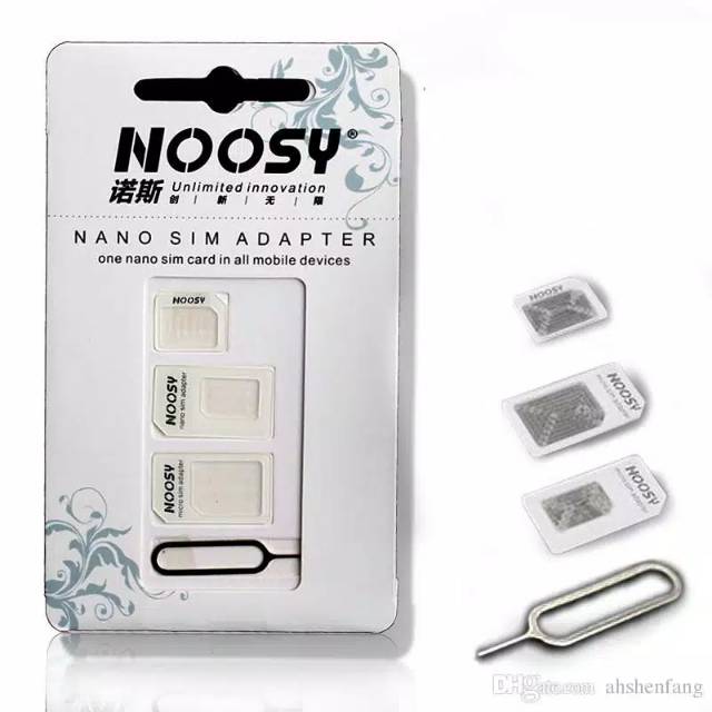 NOOSY NANO SIM ADAPTER/RUMAH KARTU SIM CARD