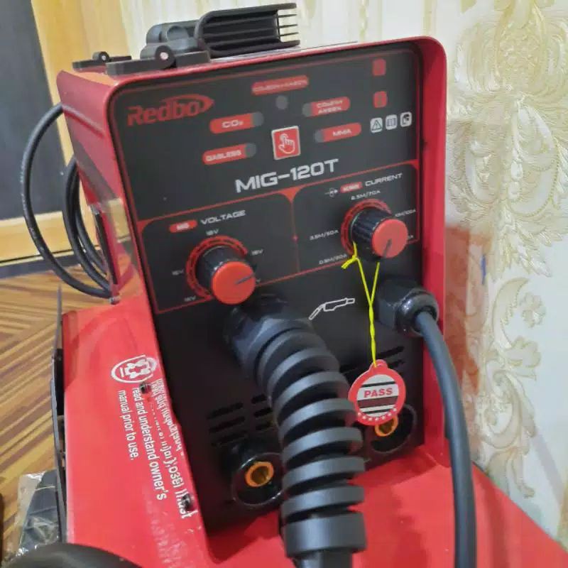 REDBO MESIN LAS MIG 120T MESIN LAS CO2 REDBO MIG120T COR MESIN LAS TANPA GAS CO