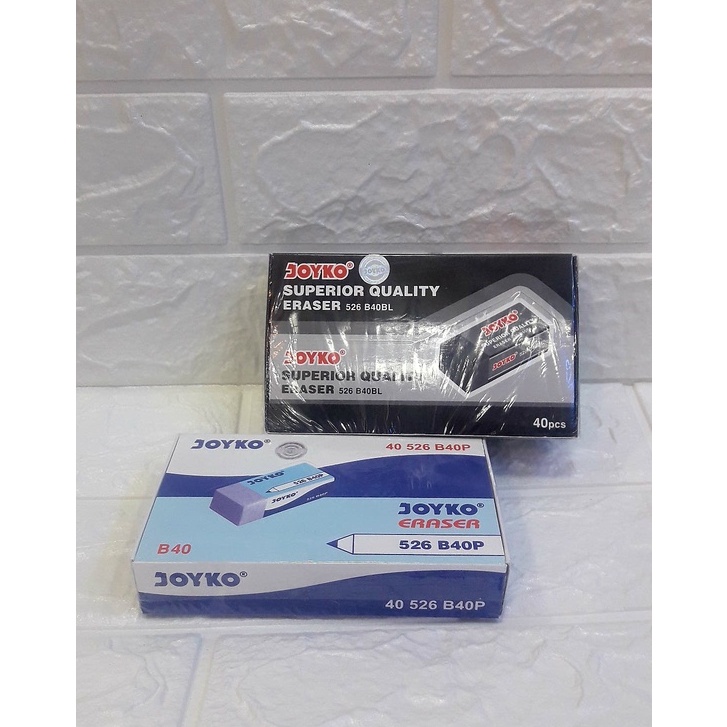 

Joyko eraser B40P & B40BL / hapusan joyko warna hitam putih