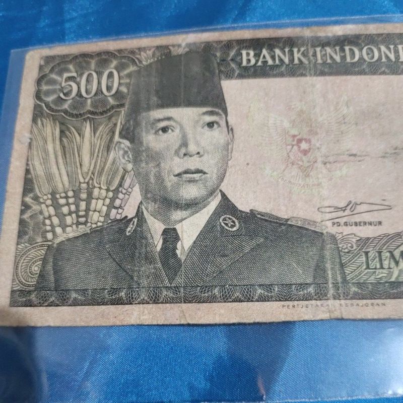 500 Rupiah Soekarno