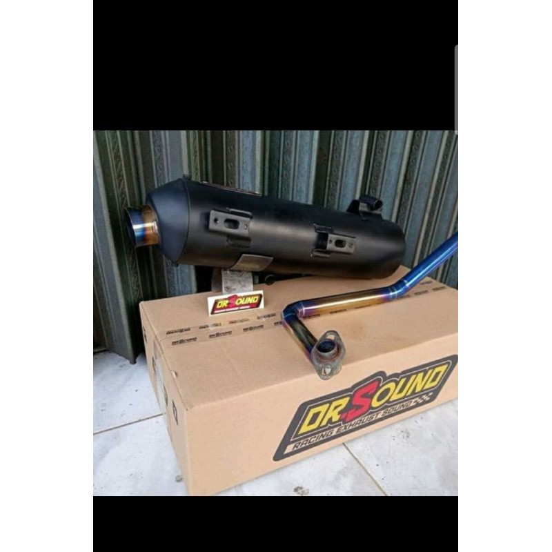 knalpot dr sound vario 125/150 old