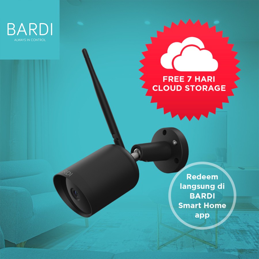 BARDI Smart IP Camera Outdoor Static IPCAM STC Garansi Resmi 1Th