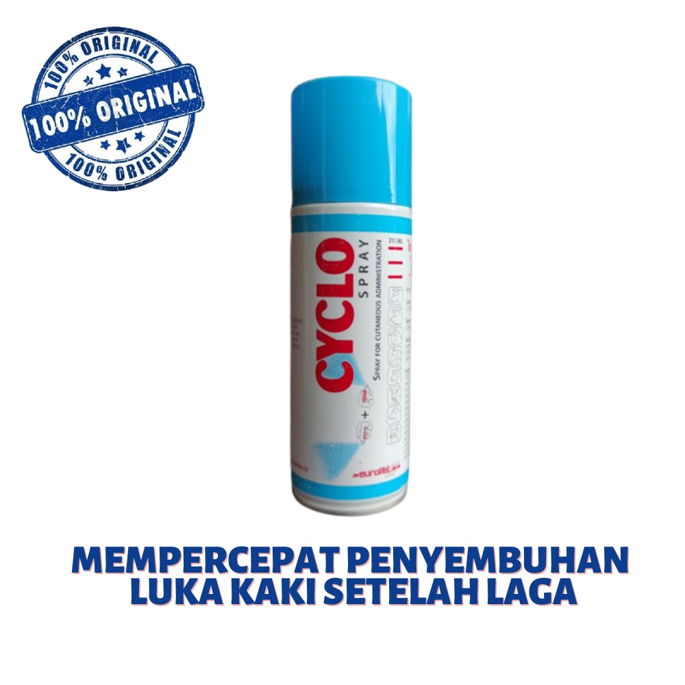 CYCLO SPRAY OBAT LUKA AYAM - pada kaki ayam