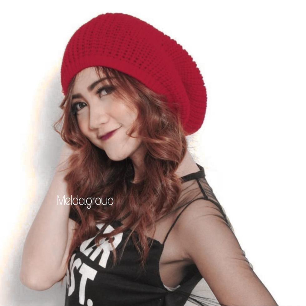 [PROMO ZAK68] Kupluk Rajut Besar Topi Kupluk Pria Wanita Knitted Outdoor Unisex Ready Stok