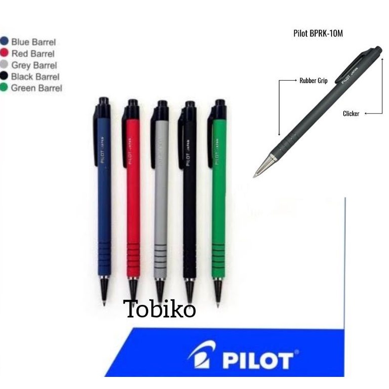 

Pulpen Retractable Pilot BPRK-10M Pen Cetek Harga Satuan