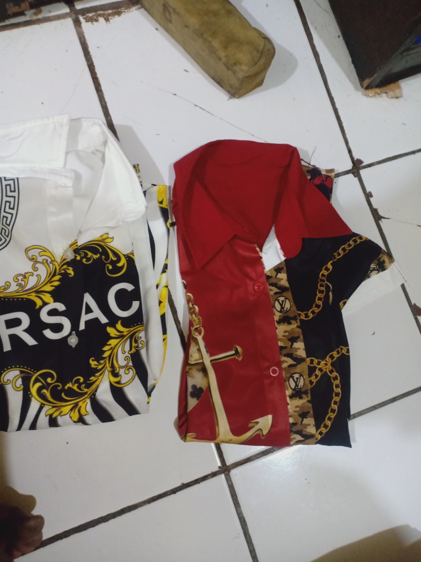 Kemeja Atasan Versace Import