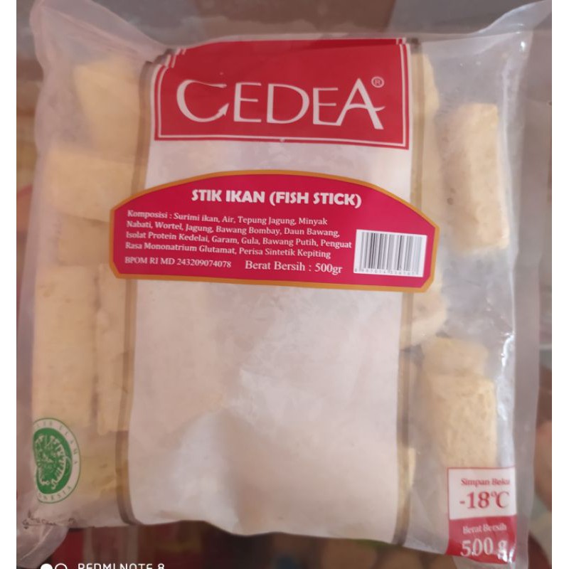 

CEDEA FISH STIK (STIK IKAN) 500GR