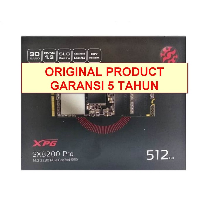 SSD Adata SX8200 Pro M2. NVMe 512Gb