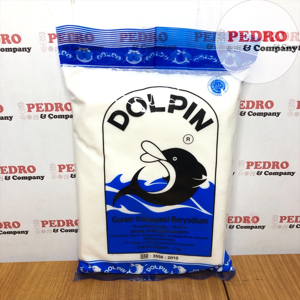 

Dolpin - Garam meja/ table salt (1kg)