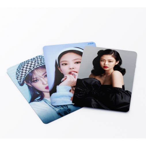 55pcs / box Kartu LOMO Foto BLACKPINK JENNIE 2022 Untuk Koleksi