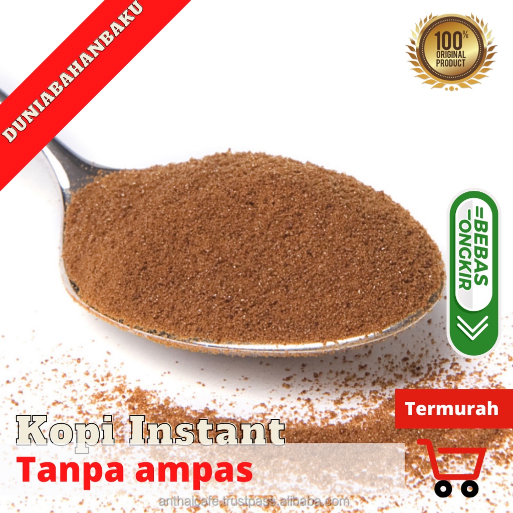 Kopi bubuk instant 500 GRAM / TANPA AMPAS instan mirip nescafe classic