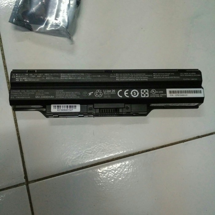 D07 Baterai Fujitsu Lifebook Sh7 Fpcbp390 Fpcbp392 Fmvnbp223 Shopee Indonesia