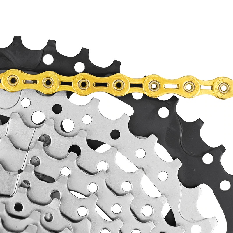 VG Sports Rantai Sepeda Bicycle Chain Half Hollow 10 Speed for Mountain Road Bike