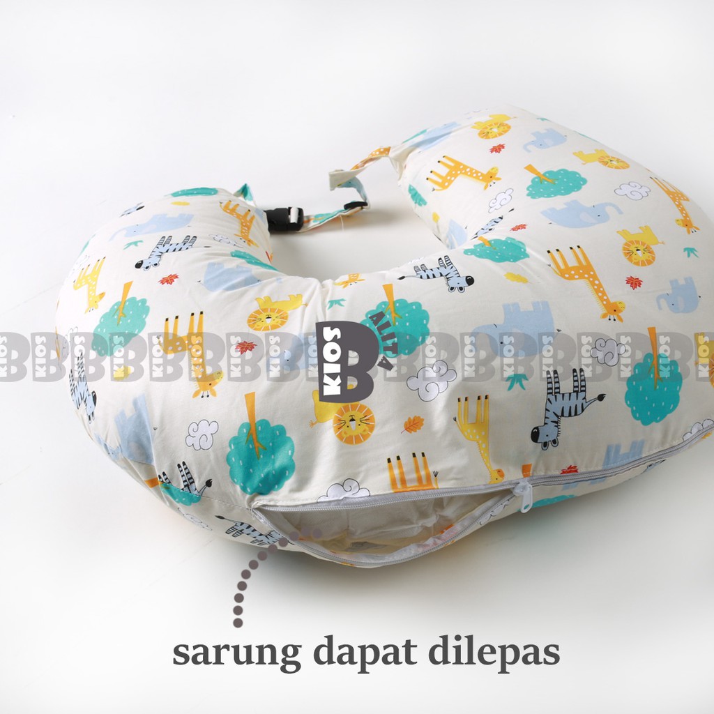 JUMBO BANTAL MENYUSUI BAYI UKURAN JUMBO (SARUNG BANTAL BISA DI LEPAS) / BANTAL IBU MENYUSUI ASI / NURSING PILLOW BUSUI BANSU