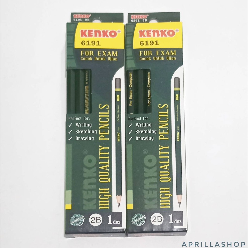 

PENSIL KENKO 2B - 6191 ( lusinan / 12 pensil )
