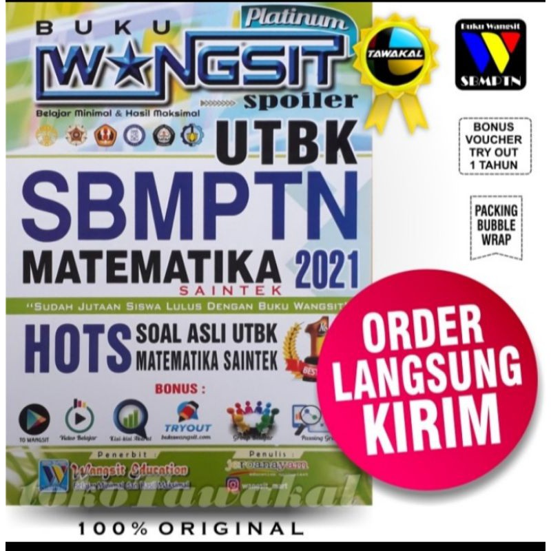 Buku Matematika Ipa Sbmptn 2021 Buku Wangsit Shopee Indonesia