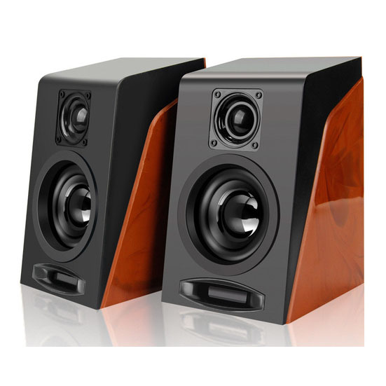 First Eye 950 HiFi Desktop Multimedia Stereo Speaker 2.0 Channel