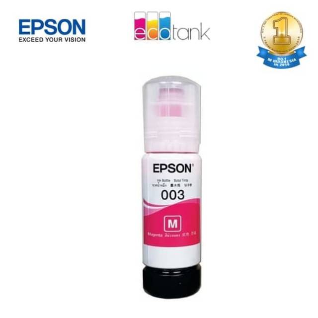 TINTA EPSON ORIGINAL 003 L1110 L3100 L3101 L3110 L3150 L5190 MAGENTA