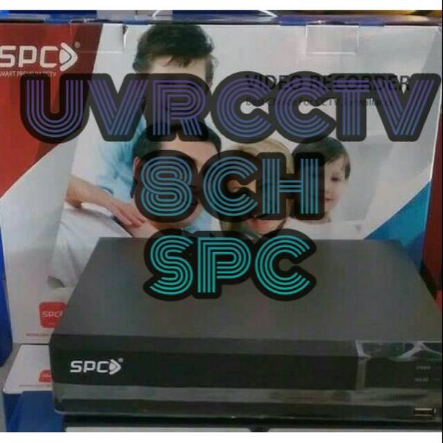 Dvr/uvr cctv spc 8ch 5in1 1080p