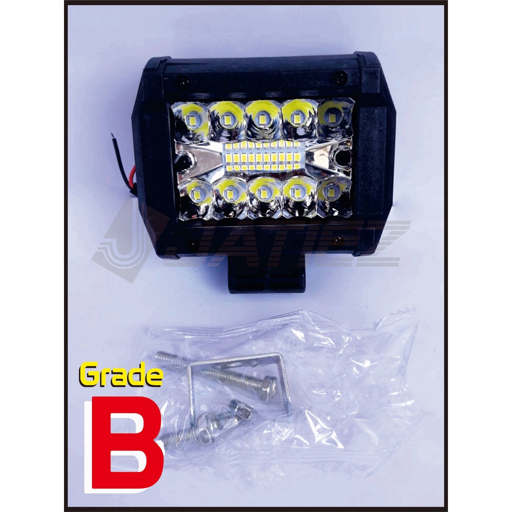 Lampu LED Offroad 60W Cree 3 Row 12V Lampu Sorot LED 60 Watt