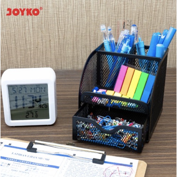 

Murah Desk Set / Pen Holder / Tempat Alat Tulis Jaring Jala Joyko Ds-18 Hot Sale