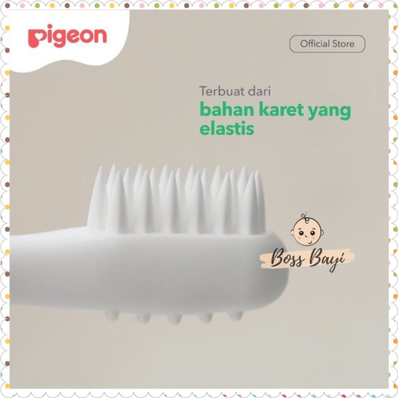 PIGEON - Training Toothbrush / Sikat Gigi Bayi Anak Lesson 1/2/3