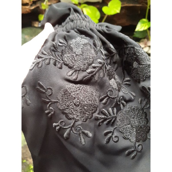 GAMIS BORDIR FAIRUZ  by Malikah